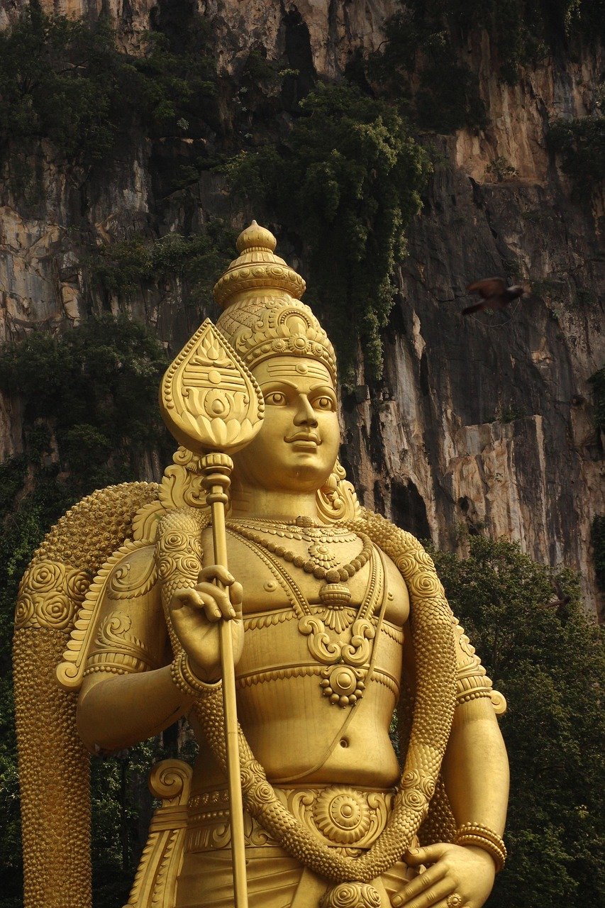 malaysia, batu caves, tourism, religion, hindu, culture, to travel, statue, asia, hinduism